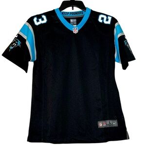 NWT Youth Large NFL Carolina‎ Panthers On Field Home Jersey